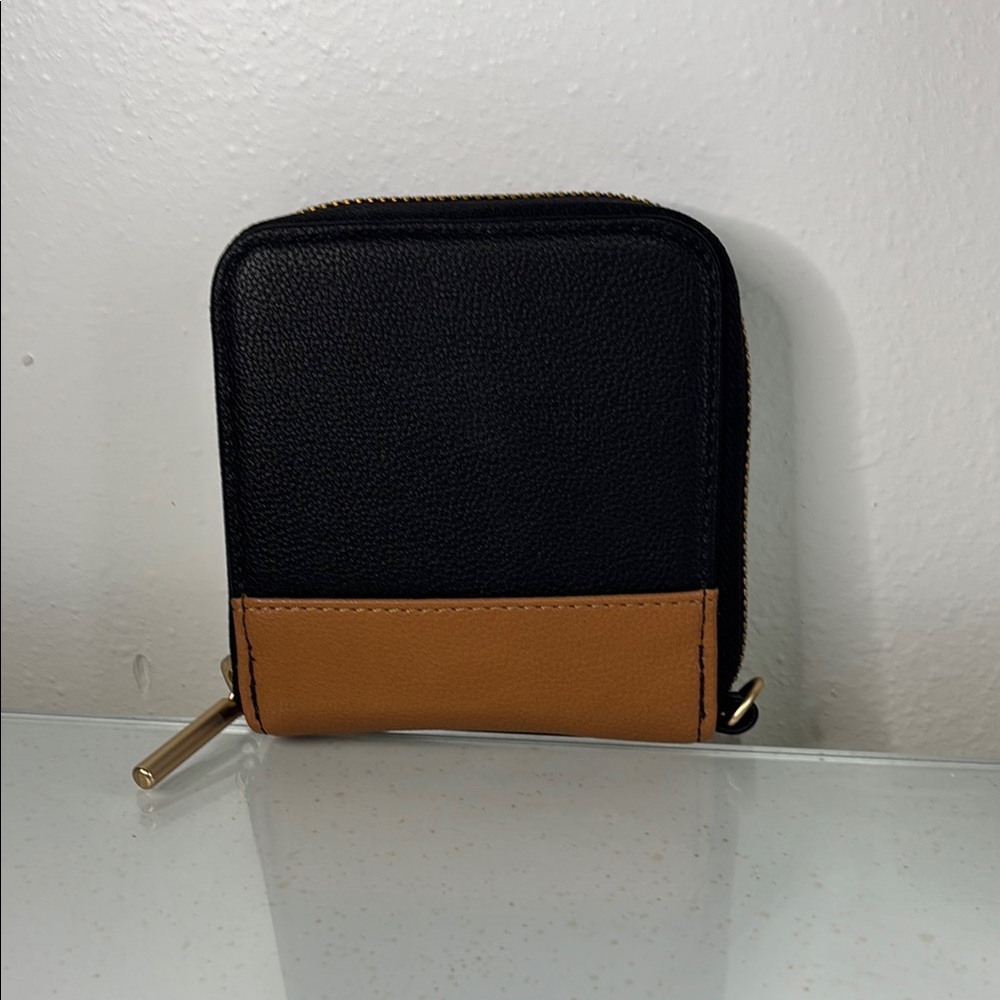 NWOT Thirty One Brand Mini All About the Benjamins in Black Smooth Pebble AATB